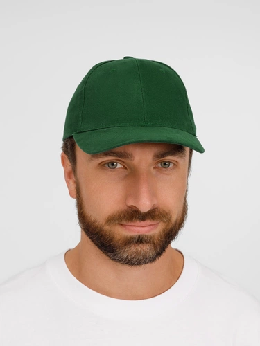 Бейсболка Buffalo, темно-зеленая