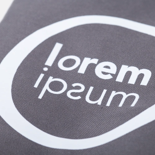 Складной зонт Dome Double с двойным куполом, серый с нанесением