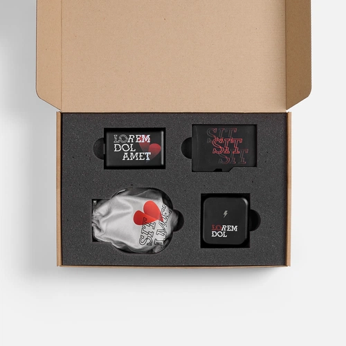 Набор мобильных аксессуаров для путешествий с нанесением