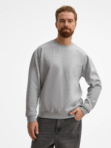 Свитшот унисекс Columbia, серый меланж