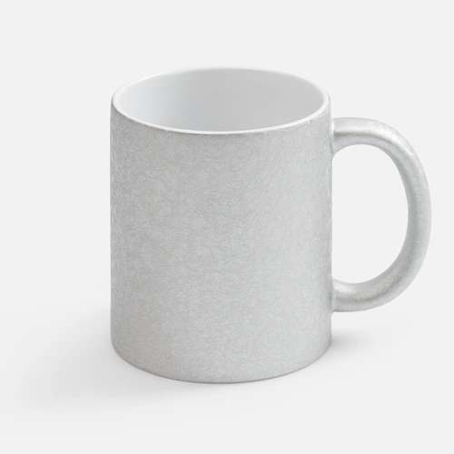 Кружка для сублимационной печати Sagredo, серебристая