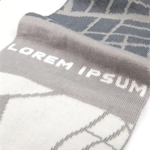 Шарф на заказ Tricksy Light, XL, полушерсть