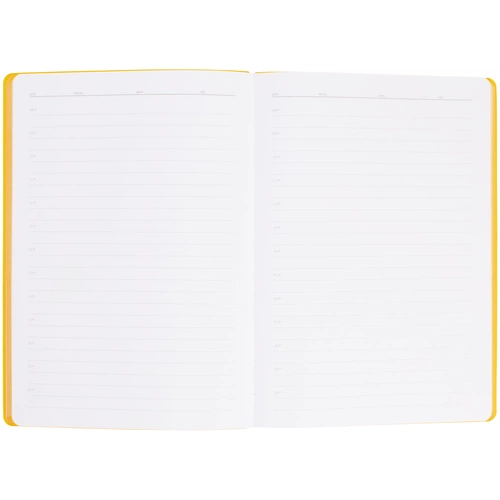 Ежедневник Flexpen Shall, недатированный, желтый