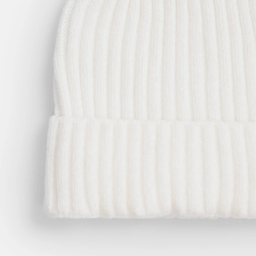 Шапка Laconi, молочно-белая