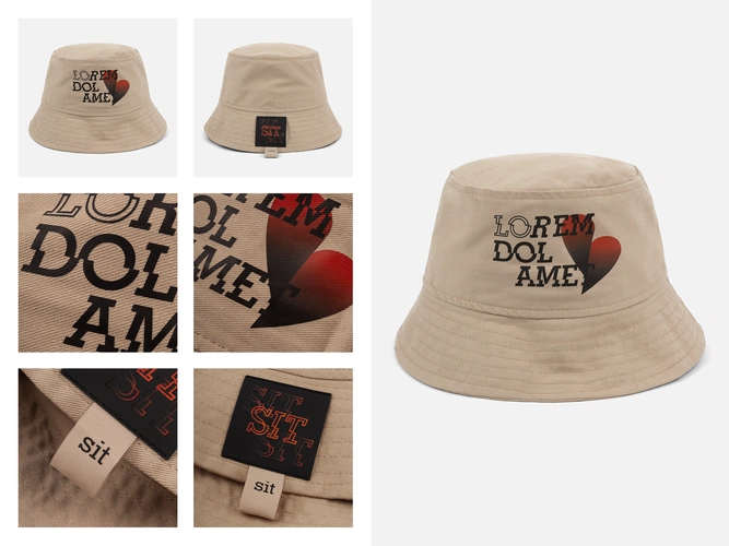 Сет хлопковых панам с нанесением и кастомизацией