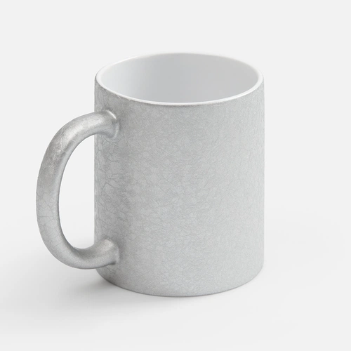 Кружка для сублимационной печати Sagredo, серебристая