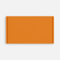 Лейбл из ПВХ Dzeta, M, оранжевый