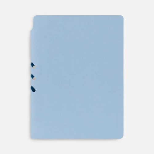 Ежедневник Flexpen Shall, недатированный, голубой