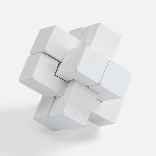 Набор из 3 головоломок Tickler Arcade, белый