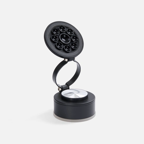 Вакуумная магнитная подставка airFix, черная с серым