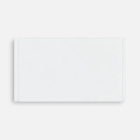 Лейбл из ПВХ Dzeta, M, белый