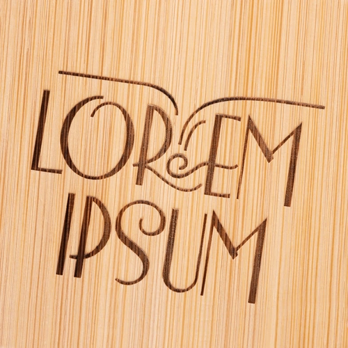 Кружка с ложкой Eco Fusion, черная с лазерной гравировкой и УФ-ДТФ-печатью