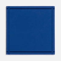 Лейбл из ПВХ Dzeta, L, синий