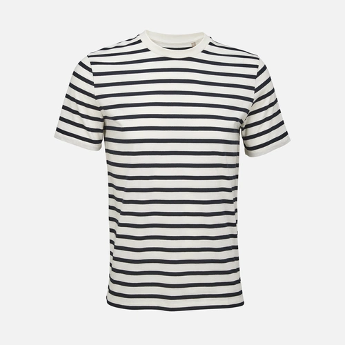 Футболка унисекс Legend, молочно-белая с темно-синим