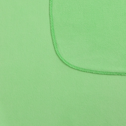 Флисовый плед Warm&Peace, светло-зеленый