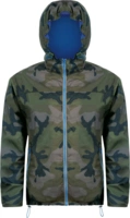 Ветровка Skate, камуфляж с синим