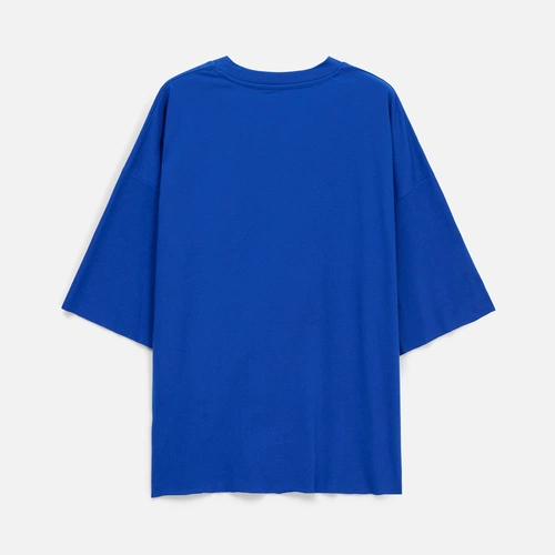 Футболка унисекс оверсайз T1, синяя