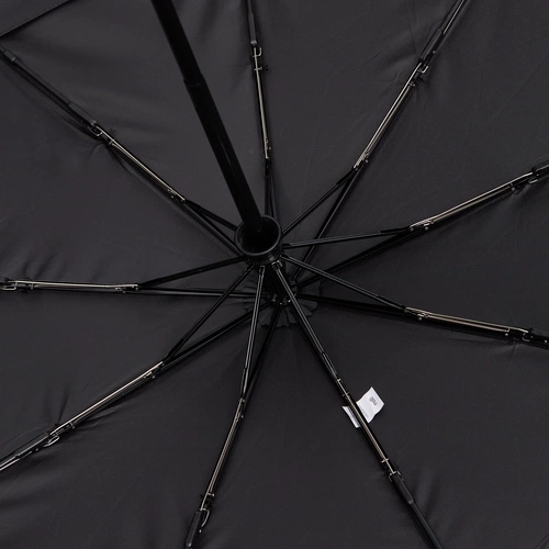 Складной зонт Dome Double с двойным куполом, черный