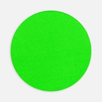 Наклейка тканевая Lunga Round, M, зеленый неон