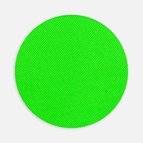 Наклейка тканевая Lunga Round, M, зеленый неон
