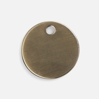 Шильдик металлический Alfa Sirkel, бронзовый