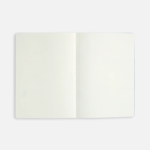 Ежедневник Doppio, недатированный, синий с оранжевым