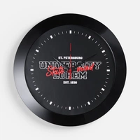 Часы настенные Vivid Large, черные