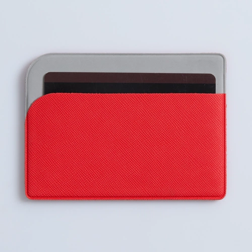 Чехол для карточек Dual, ver.2, красный