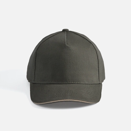 Бейсболка Long Beach, хаки с бежевым