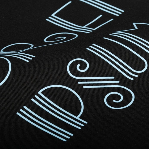 Холщовая сумка Avoska, черная с нанесением и кастомизацией