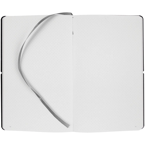 Ежедневник Nubuk, недатированный, светло-серый