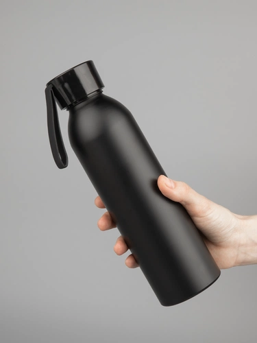 Бутылка для воды Brooke, матовая черная