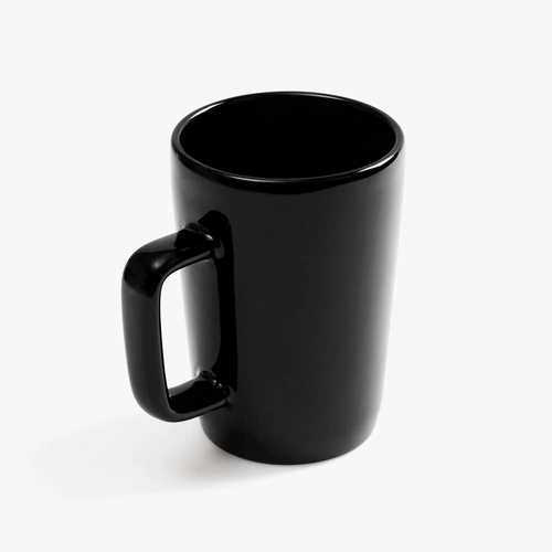 Кружка Vierra с крышкой-костером, черная