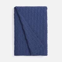 Плед Braidera, синий (черника)