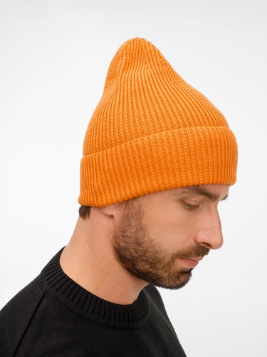 Шапка Nobilis Mono, оранжевая (абрикос)