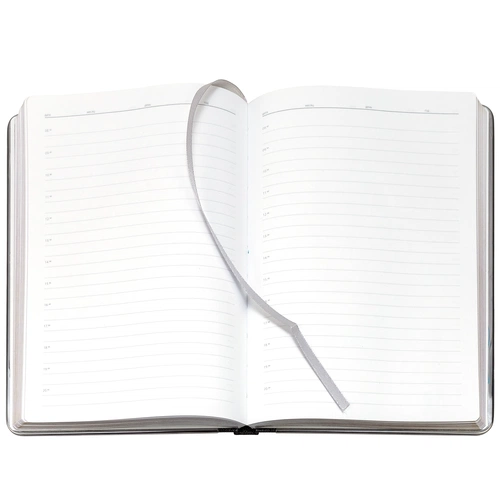 Ежедневник Frame Metal, недатированный, черный