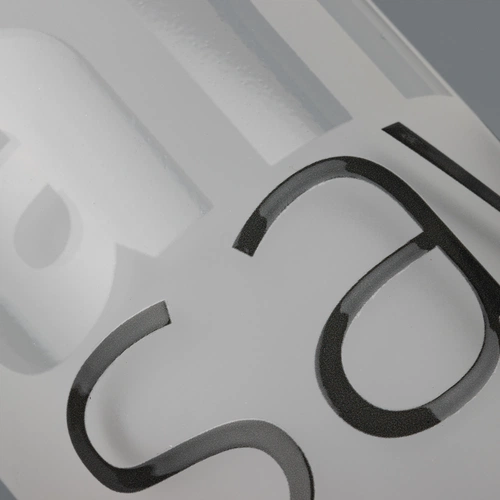 Бутылка для воды Nube, матовая с круговой шелкографией и UV-DTF-печатью