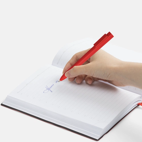 Ручка шариковая Swiper SQ Soft Touch, красная