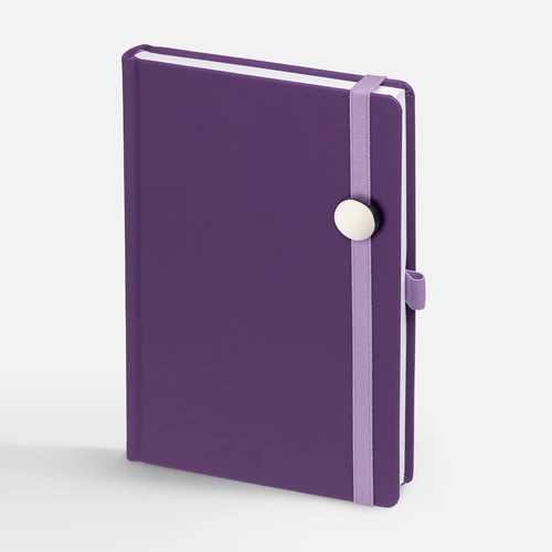 Ежедневник Favor Metal, недатированный, фиолетовый