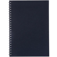 Блокнот Salvador в клетку, синий