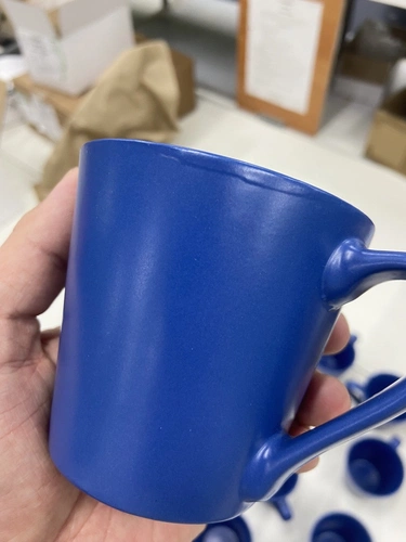 УЦЕНКА! Кружка Modern Bell, матовая, синяя