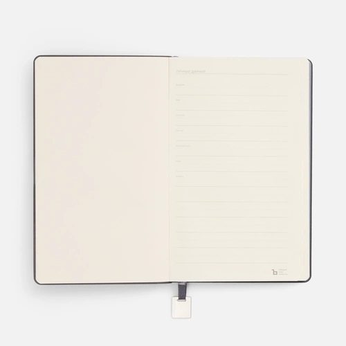 Ежедневник Shall Light, недатированный, серый