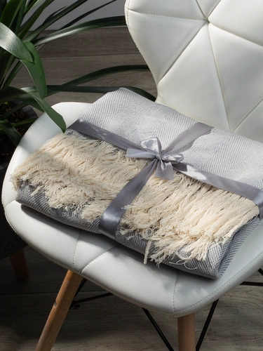 Плед «Сенеж», серый