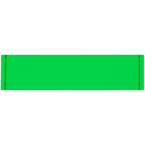 Лейбл из ПВХ Tarea, зеленый неон