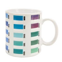 Кружка с декольной палитрой 2, белая