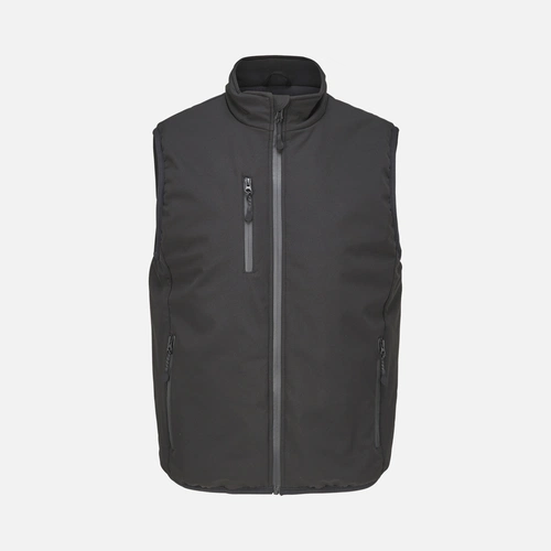 Жилет софтшелл унисекс Falcon BW, черный