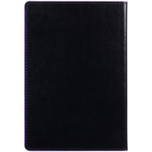 Ежедневник Alanis, недатированный, черный с фиолетовым