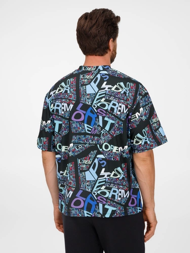 Футболка из бифлекса Morfiss с полной запечаткой на заказ