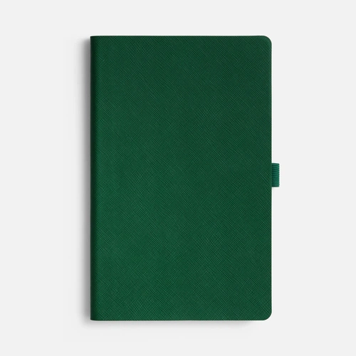 Ежедневник Lungo, недатированный, зеленый