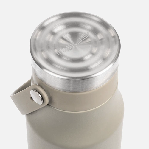 Термобутылка Tateyama, серо-бежевая